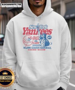 Alt Text: Official New York Yankees Regional Hoodie featuring team logo and classic design, perfect for fans and stylish wear.