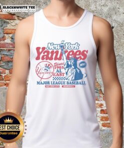 Official New York Yankees Regional Tank Top featuring team logo and colors, perfect for baseball fans and summer wear.