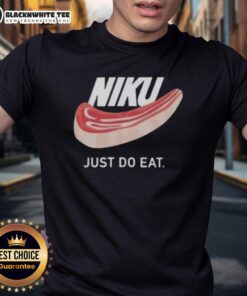 Official Niku Just Do Eat T-Shirt featuring a bold graphic design and vibrant colors for food lovers and enthusiasts.