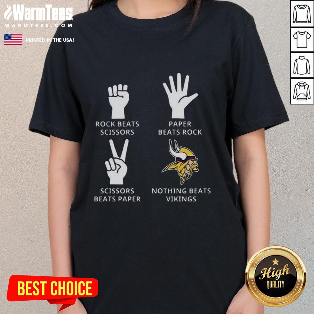 official-nothing-beats-minnesota-vikings-football-logo-ladies-tee Official Minnesota Vikings Football logo on a stylish ladies tee, perfect for fans showcasing team spirit and style.