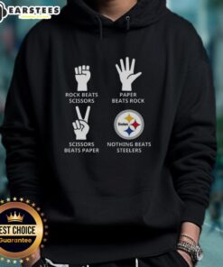 Official Pittsburgh Steelers football logo hoodie featuring vibrant team colors and a stylish design for fans.