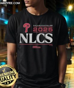 Official Philadelphia Phillies 2025 Division Series Winner Locker Room T-Shirt showcasing team logo and championship design.