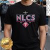 Alt Text: Official Philadelphia Phillies 2025 NLCS Division Series Winner Postseason T-Shirt featuring team logo and celebratory design.