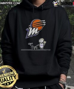 Official Phoenix Mercury Meow Hoodie featuring a stylish design for fans of the WNBA team, perfect for game day.