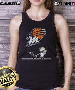 Official Phoenix Mercury Meow Tank Top featuring a stylish cat design, perfect for fans and casual wear.