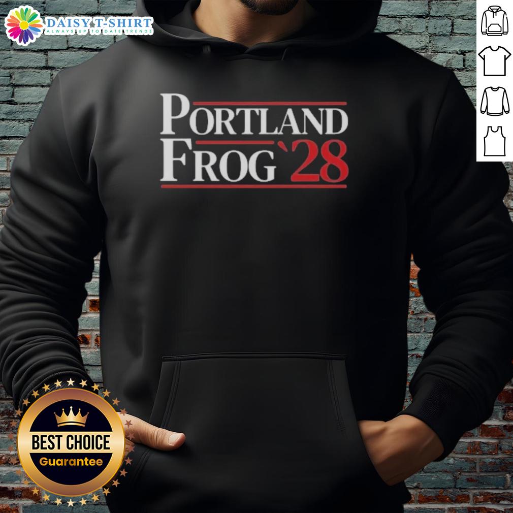 Official Portland Frog 2028 Hoodie Official Portland Frog 2028 Hoodie featuring a vibrant frog design and cozy fit, perfect for fans and collectors.