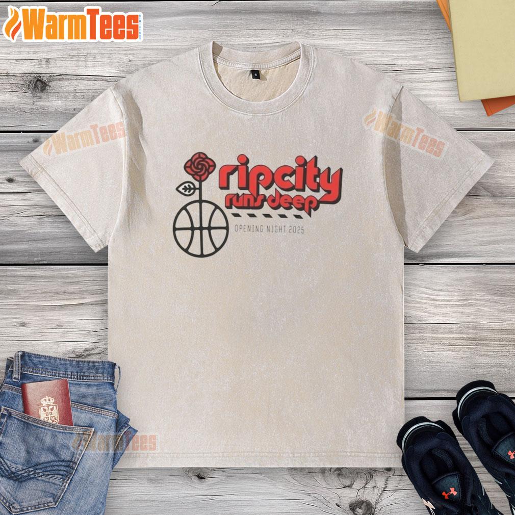 official-rip-city-runs-deep-opening-night-2025-washed-t-shirt 2025 Official Rip City Runs Deep Opening Night washed t-shirt featuring vibrant team graphics and a comfortable fit.