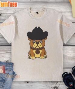 Official Rodeo Roscoe Dog Washed T-Shirt featuring a vintage design and soft fabric, perfect for dog lovers and rodeo fans.