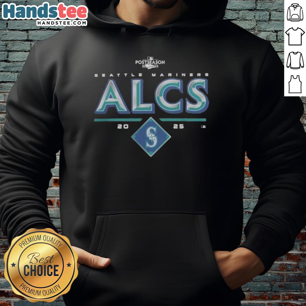 official-seattle-mariners-2025-alcs-division-series-winner-postseason-hoodie Alt Text: Official Seattle Mariners 2025 ALCS Division Series Winner Postseason Hoodie showcasing team logo and championship design.