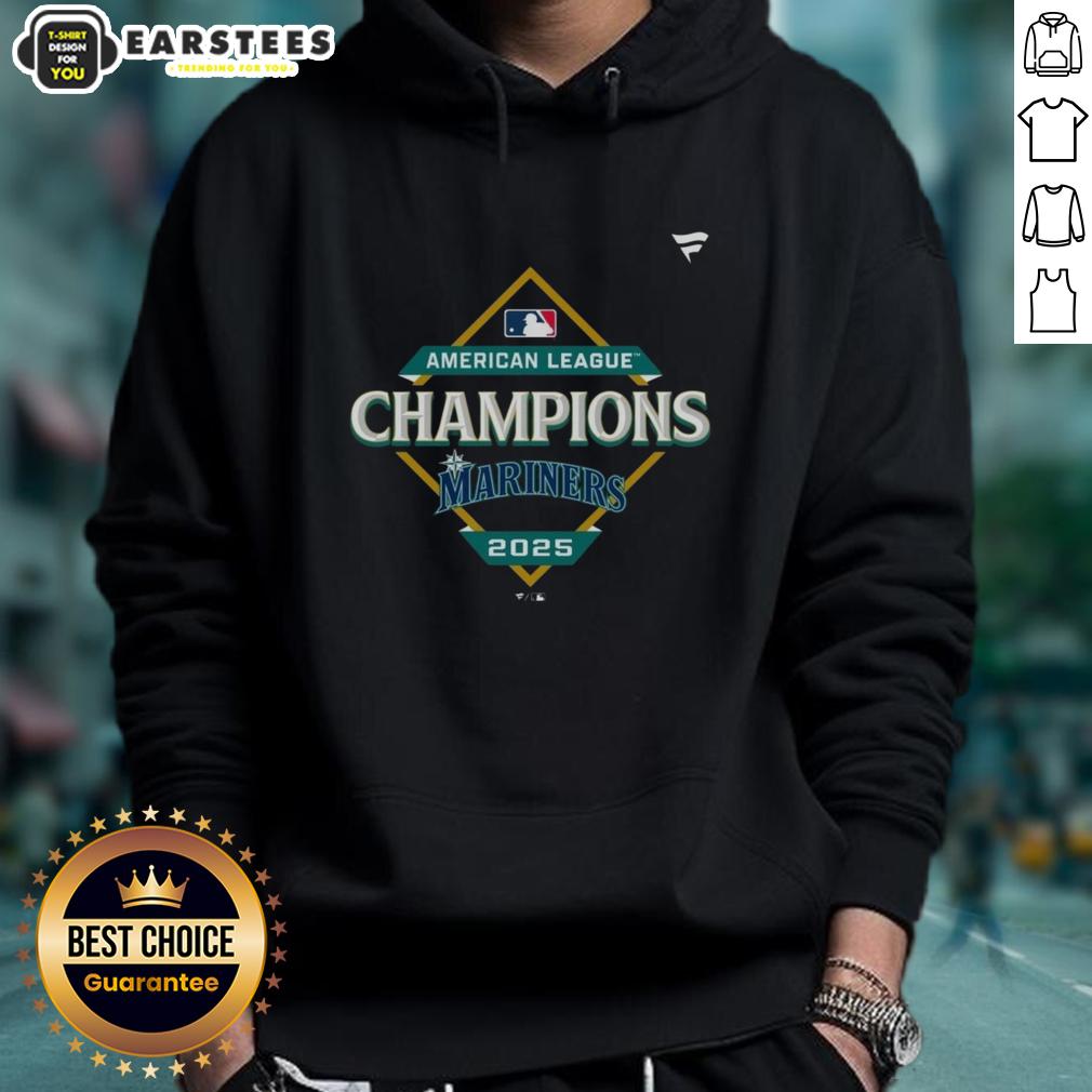 official-seattle-mariners-2025-american-league-championship-series-alcs-champions-hoodie Alt Text: Official Seattle Mariners 2025 ALCS Champions hoodie featuring team logo and vibrant colors, perfect for fans.