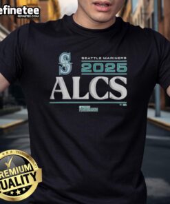 Official Seattle Mariners 2025 Division Series Winner Locker Room T-Shirt featuring team logo and championship graphics.