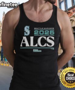 Official Seattle Mariners 2025 Division Series Winner locker room tank top showcasing team pride and winning spirit.