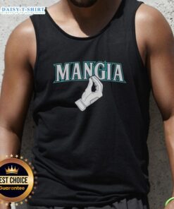 Official Seattle Mariners Seattle Mangia Hand Tank Top for fans, featuring team colors and logo in a stylish design.