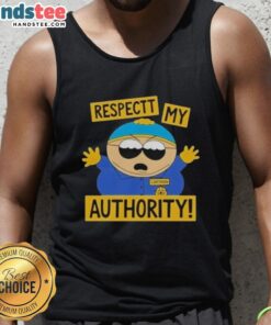 Official South Park Cartman Respect My Authority T-Shirt - Image 4