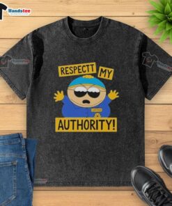 Official South Park Cartman Respect My Authority T-Shirt - Image 6