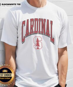 Alt Text: Official Stanford Cardinal Walk Tall T-Shirt featuring the iconic Cardinal logo on a stylish, comfortable design.