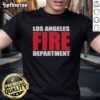 Official Station 118 Diaz Los Angeles Fire Department T-Shirt featuring the station logo and fire-themed design.