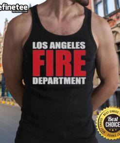 Official Station 118 Diaz Los Angeles Fire Department tank top featuring bold graphics and vibrant colors for fire fans.