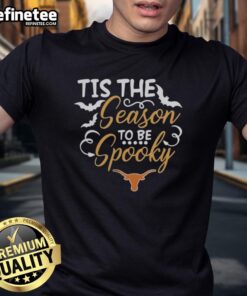 Official Texas Longhorns Halloween pumpkin T-shirt for 2025 NCAA spooky season celebration, featuring vibrant graphics.