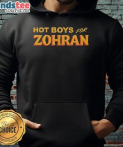 Official The Boys for Zohran hoodie featuring a stylish design, perfect for fans of the series and casual wear.