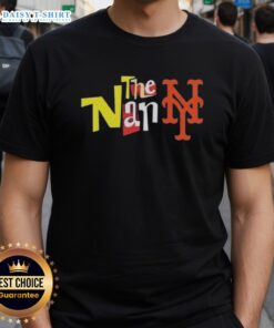 Official The Nanny New York Mets T-Shirt featuring iconic designs for fans of the show and baseball enthusiasts.