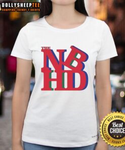 Official The Neighbourhood sculpture ladies tee featuring a stylish design, perfect for fans of the band.
