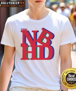 Alt Text: Official The Neighbourhood Sculpture T-Shirt featuring a unique graphic design and stylish fit for fans.