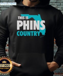 Alt Text: Official This Is Phins Country Hoodie in vibrant colors, showcasing team spirit and comfort for fans of the Miami Dolphins.