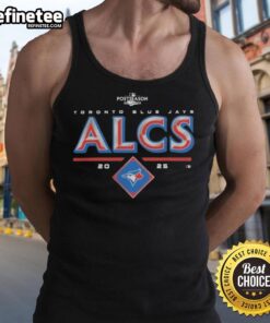 Official Toronto Blue Jays 2025 ALCS Division Series Winner Postseason tank top featuring team logo and winning design.