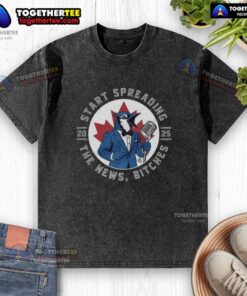 2025 Official Toronto Blue Jays 'Start Spreading The News' washed t-shirt showcasing team spirit and style.