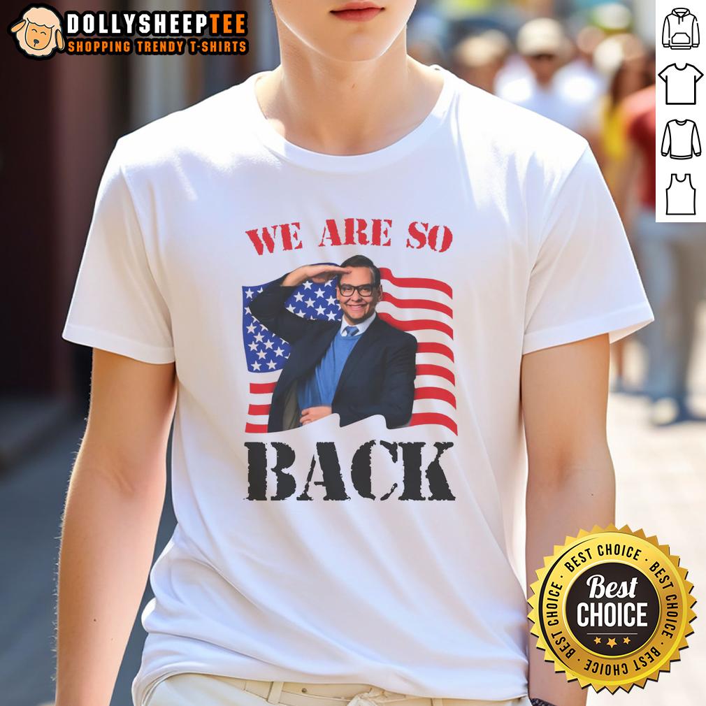 Official We Are So Back T Shirt Official We Are So Back T-Shirt featuring a bold design, perfect for casual wear and expressing your fun spirit.
