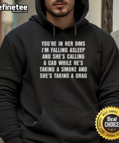 Cozy Official You're In Her DMs Hoodie featuring a trendy design, perfect for casual wear and expressing your vibe.