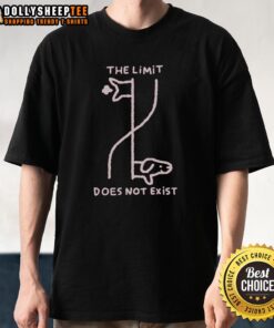 Official Zero The Limit Does Not Exist T-Shirt featuring a bold graphic design and comfortable fit, perfect for casual wear.