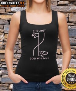 Official Zero The Limit Does Not Exist Tank Top featuring a stylish design for trendy summer wear.