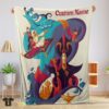 Original Aladdin And The Magic Lamp Disney Cartoon Blanket  Customize Blanket