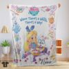 Original Alice's Wonderland Bakery Disney Junior Blanket Fleece Customized Blanket