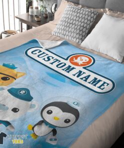 Original BBC The Octonauts Velveteen Cute Blanket Fleece Customized Blanket - Image 4