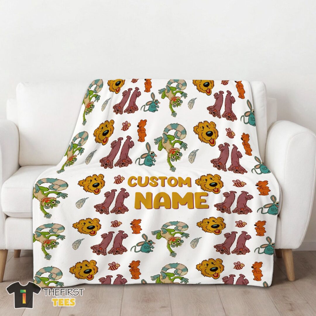 original-bear-in-the-big-blue-house-cute-character-blanket-fleece-customized-blanket-mk-01 Original Bear In The Big Blue House Cute Character Blanket Fleece Customized Blanket - Image 3