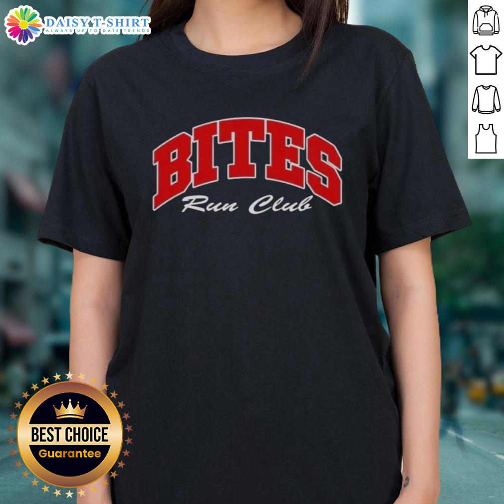 Original Bites Run Club Volume Ladies Tee Original Bites Run Club Volume Ladies Tee featuring a stylish design for female runners, perfect for workouts and casual wear.