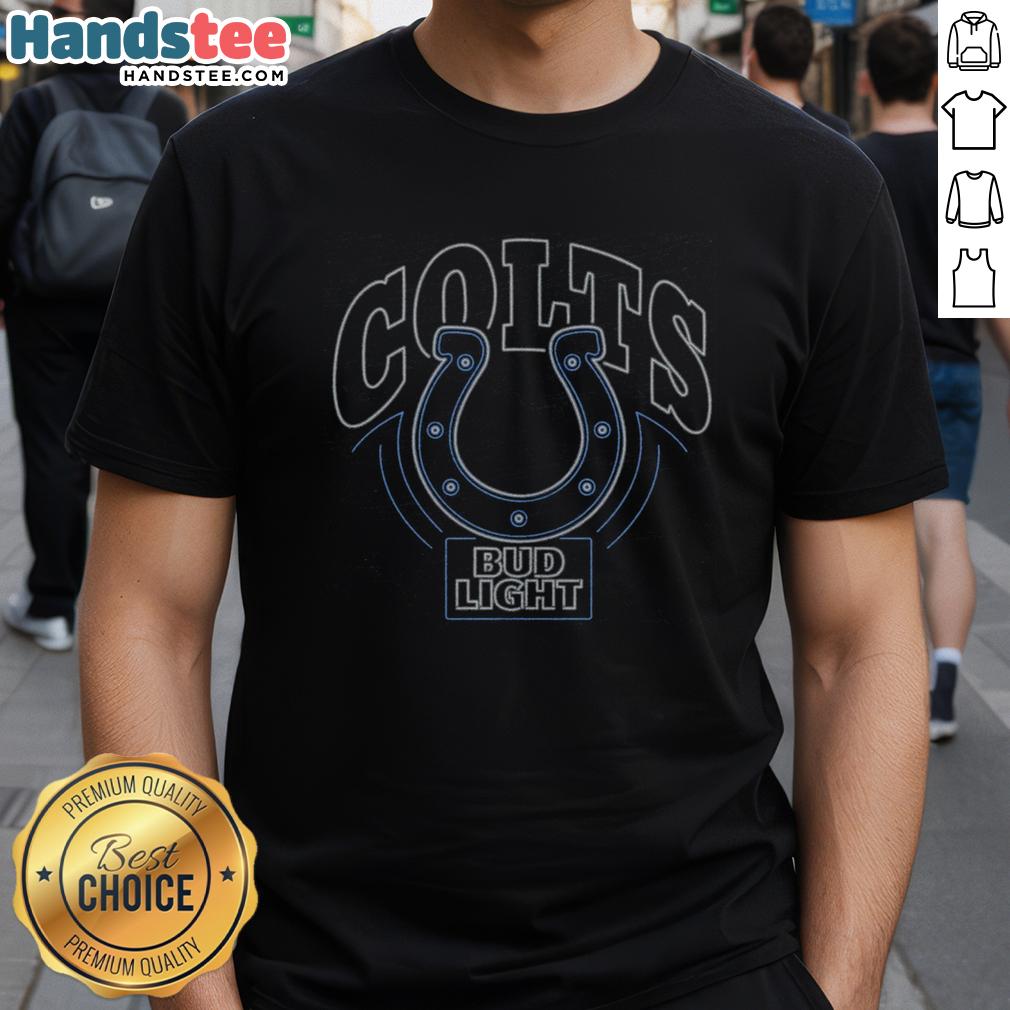 original-bud-light-indianapolis-colts-t-shirt-2 Original Bud Light Indianapolis Colts T-Shirt featuring team logo and vibrant blue design, perfect for fans.