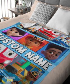 Original Cartoon Disney Firebuds Blanket Customize Blanket - Image 3