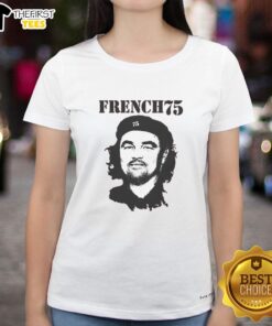 Original Che French 75 Ladies Tee in vibrant colors featuring stylish design and comfortable fit for casual wear.