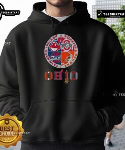 Original Cleveland Guardians X Ohio State Buckeyes and Cleveland Cavaliers X Cleveland Browns hoodie design