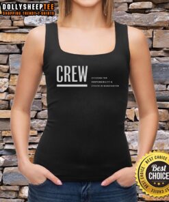 Original Crew Logo for Citizens for Responsibility and Ethics in Washington on a stylish tank top.