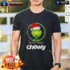 Alt Text: Original Grinch Christmas t-shirt featuring I Used To Smile And Then I Worked At Chewy design for pet lovers.