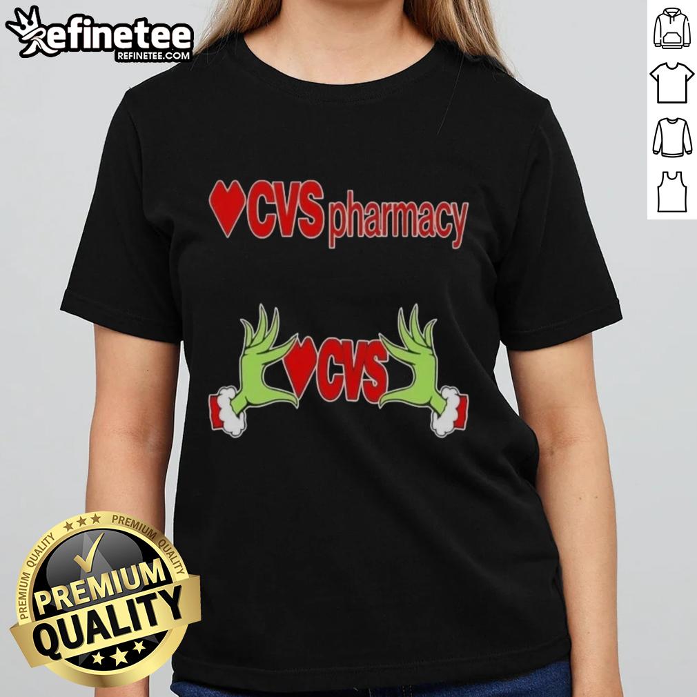 original-grinch-hands-love-cvs-pharmacy-christmas-ladies-tee Original Grinch hands holding a heart on a CVS Pharmacy Christmas ladies tee, perfect for festive holiday spirit.