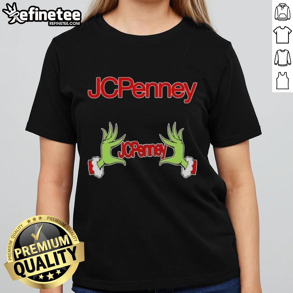 original-grinch-hands-love-jcpenney-christmas-ladies-tee Original Grinch Hands Love JCPenney Christmas Ladies Tee featuring festive design perfect for holiday celebrations.