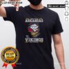 Original I May Live In Arkansas But Im A Minnesota Vikings Fan Forever T-Shirt featuring bold team colors and logo design.