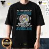 Original I May Live In Illinois But On Game Day My Heart And Soul Belongs To Philadelphia Eagles T-Shirt design
