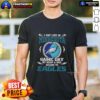 Alt Text: I May Live In Minnesota But On Game Day My Heart And Soul Belongs To Philadelphia Eagles T-Shirt design